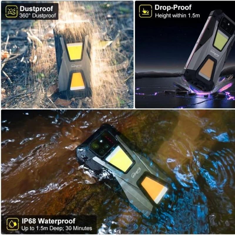 Unihertz 8849 Shark 5G 12GB/256GB Negro - Teléfono Móvil Rugged - diseño resistente