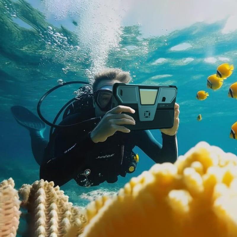 Unihertz 8849 TANK Pad E 12GB/512GB 4G Rugged con Proyector - resistencia al agua