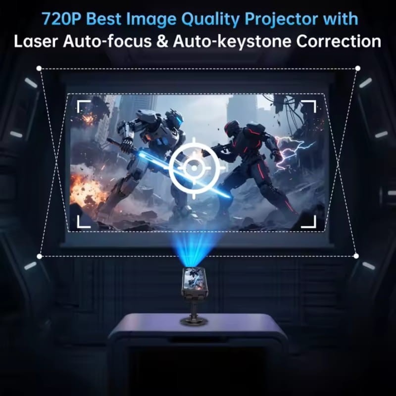 Unihertz 8849 Tank 4 5G 12GB/512GB con Proyector - función de proyector