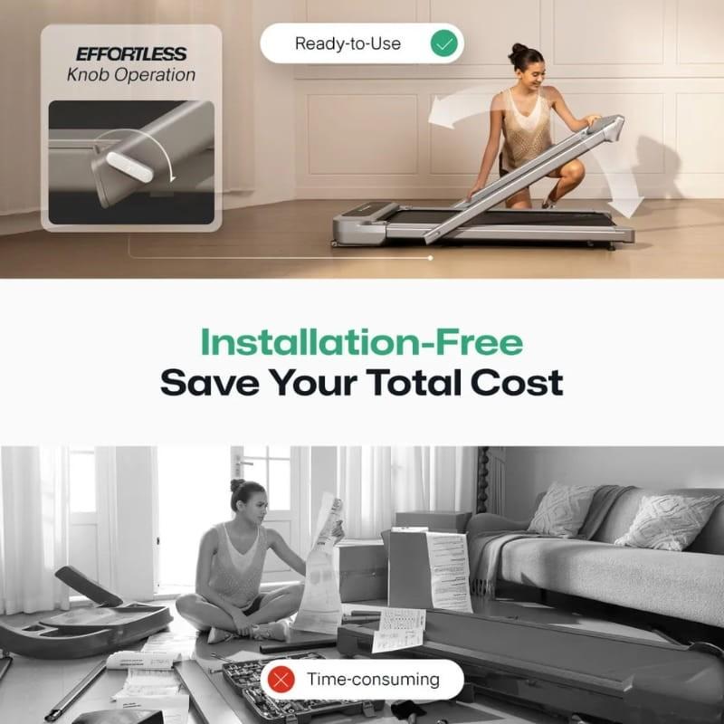 Urevo FoldiMix 5L Pro Argent - installation simple