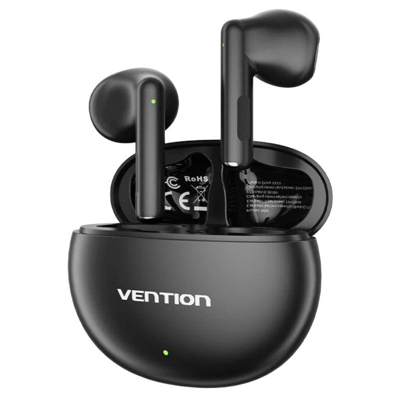Vention Elf E06 Noir - Ecouteurs Bluetooth
