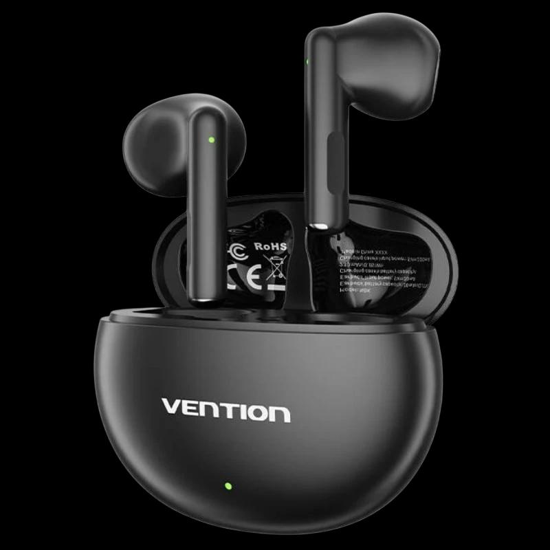 Vention Elf E06 Negro - Auriculares Bluetooth