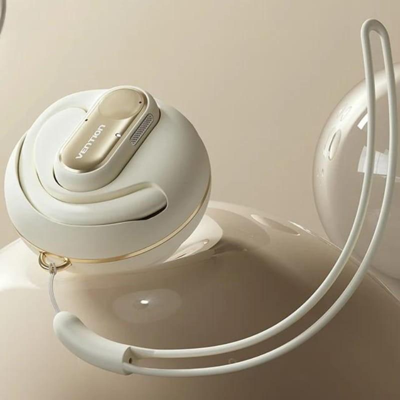 Vention OpenBeat O11 Bege - Auscultadores Bluetooth - Cordão de segurança