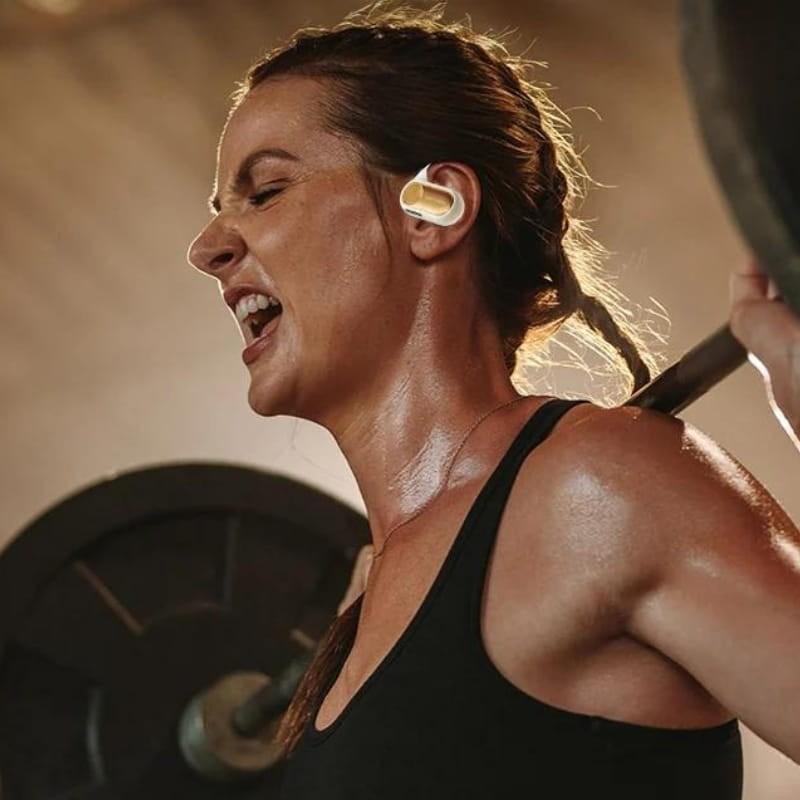 Vention OpenBeat O11 Bege - Auscultadores Bluetooth - utilização desportiva