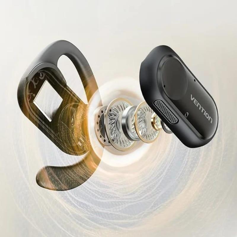 Vention OpenBeat O11 Negro - Auriculares Bluetooth - detalle del driver