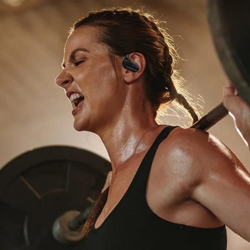 Vention OpenBeat O11 Negro - Auriculares Bluetooth - vista lateral