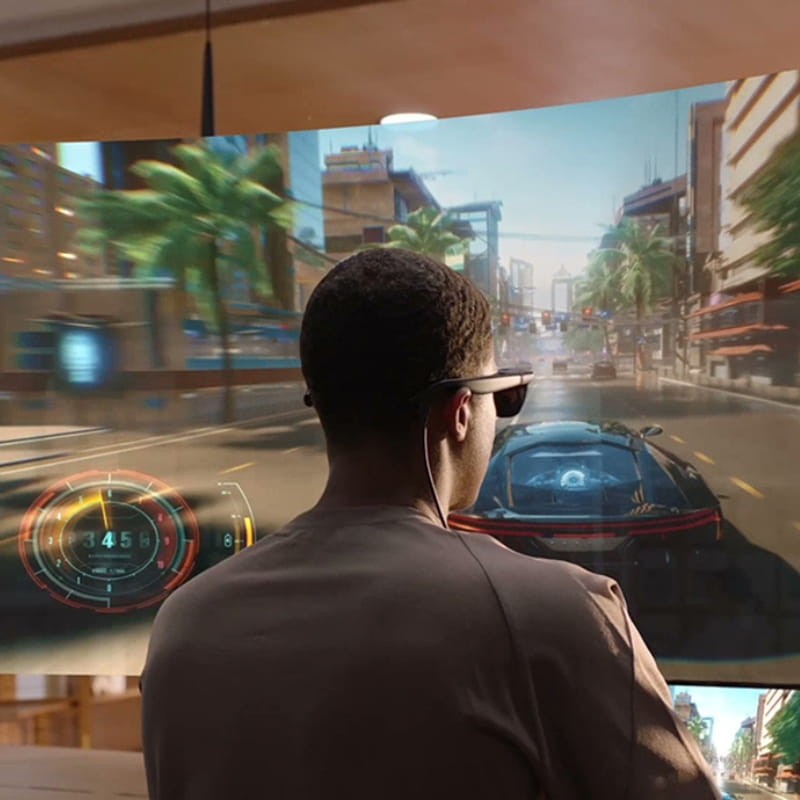 Viture Pro XR Noir - Lunettes de réalité augmentée - écran virtuel