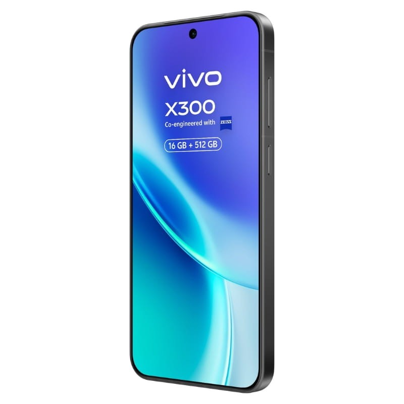 Vivo X300 5G 16GB/512GB Preto - botões laterais