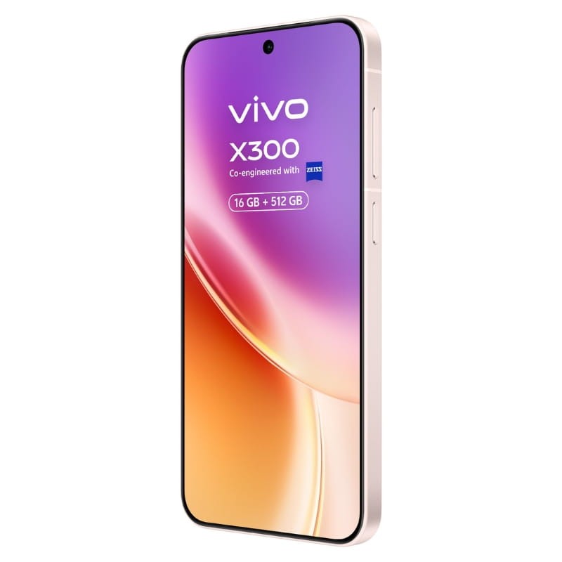 Vivo X300 5G 16GB/512GB Rosa - botones laterales