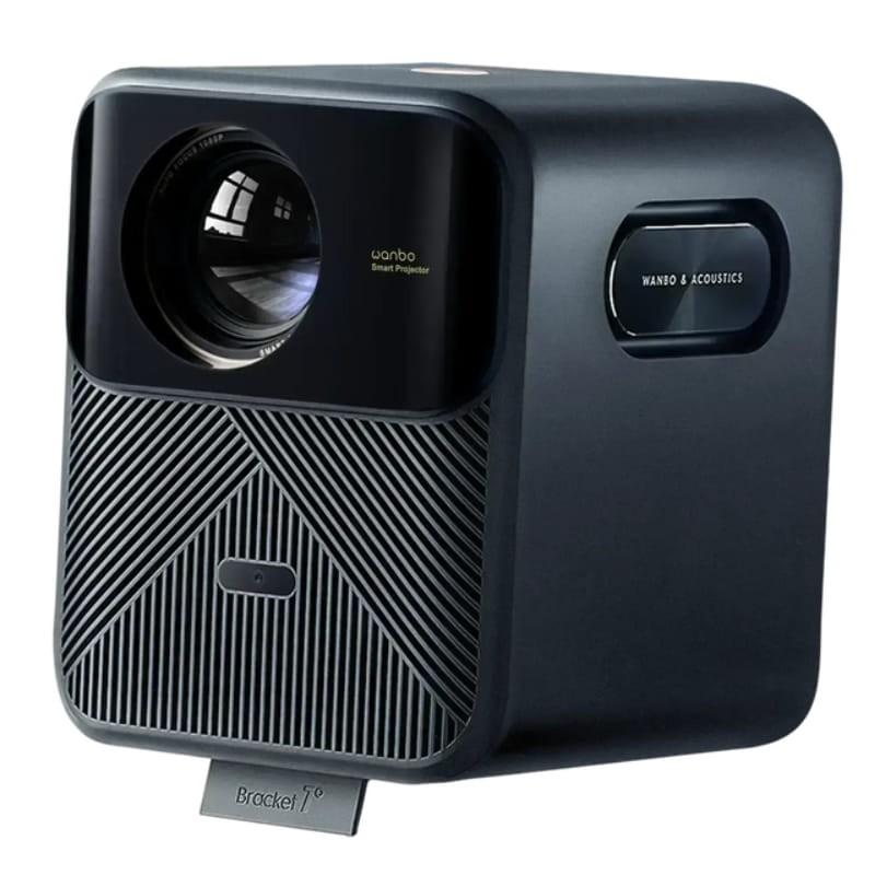 Wanbo Mozart 1 Pro Android TV 11 Azul Oscuro - vista a 45 grados