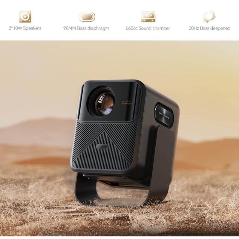 Wanbo Mozart 1 Pro Android TV 11 Azul Oscuro - altavoces