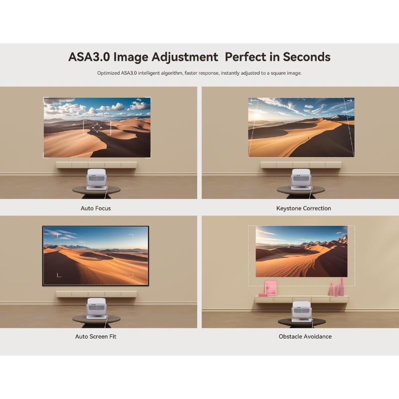 Wanbo Vali1 - Projecteur - autotuning de l'image