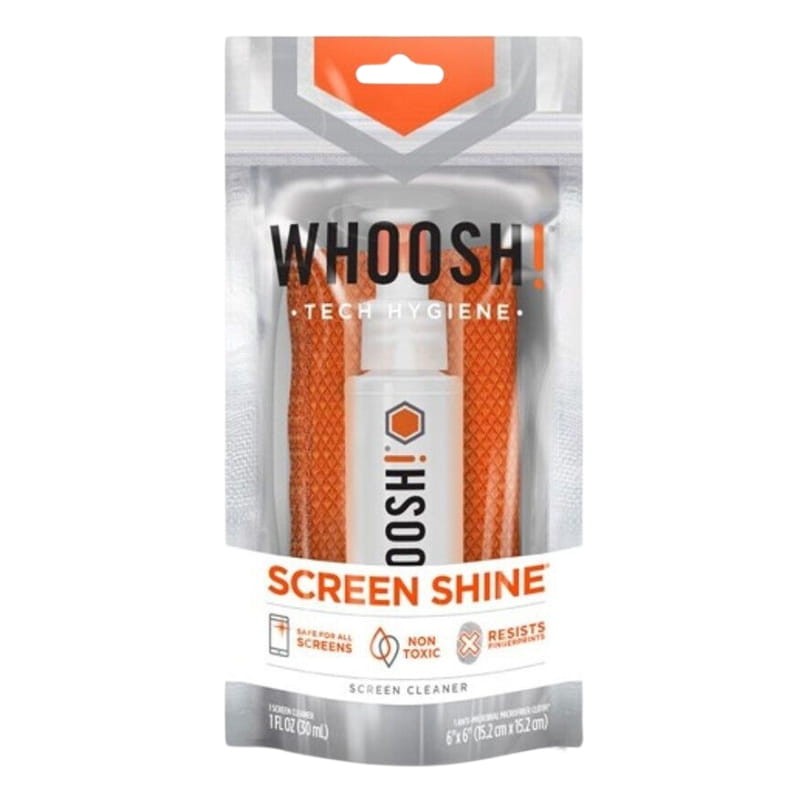 Whoosh ! Go 30 ml + chiffon microfibre - vue de face emballage