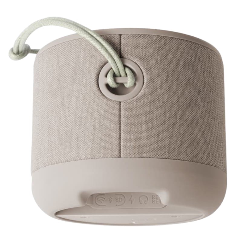 Wobie Box Cinzento - Altifalante Portátil - vista traseira