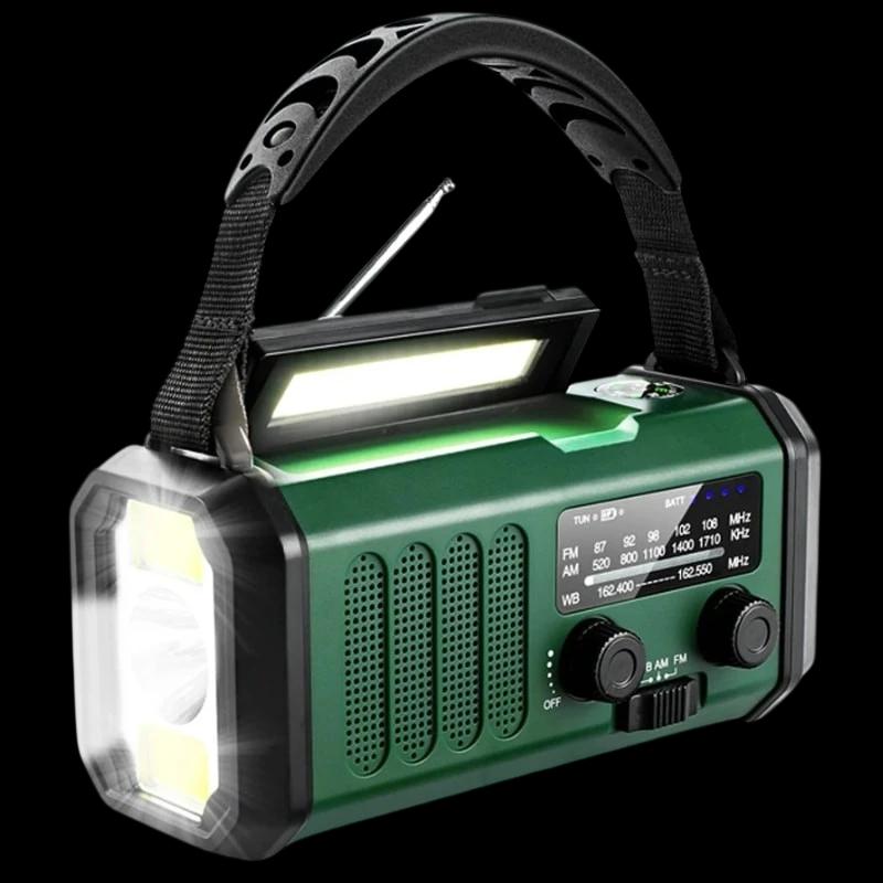 Radio E30 10000 mAh Verde - Radio de Emergencia
