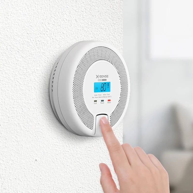 X-Sense CO03D Blanco - Detector de Monóxido de Carbono - función de prueba
