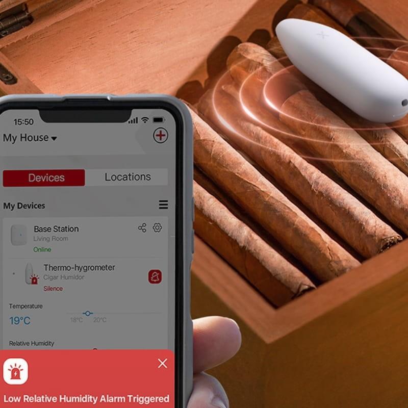X-Sense STH51 Blanco - Sensor de Temperatura y Humedad - conectividad inalámbrica