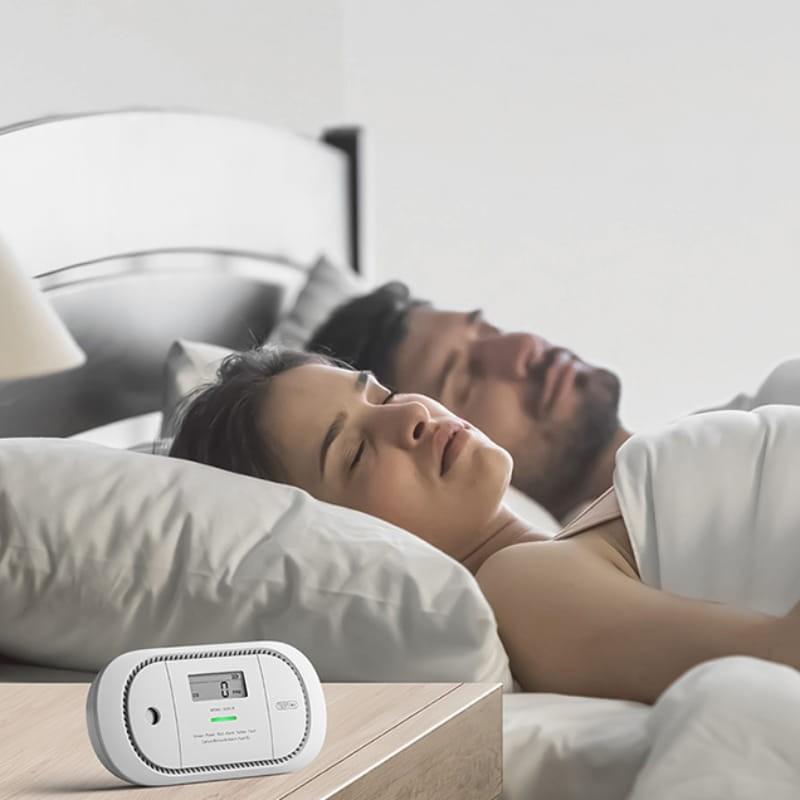 X-Sense XC01-R Blanco - Detector de Monóxido de Carbono - uso en habitación