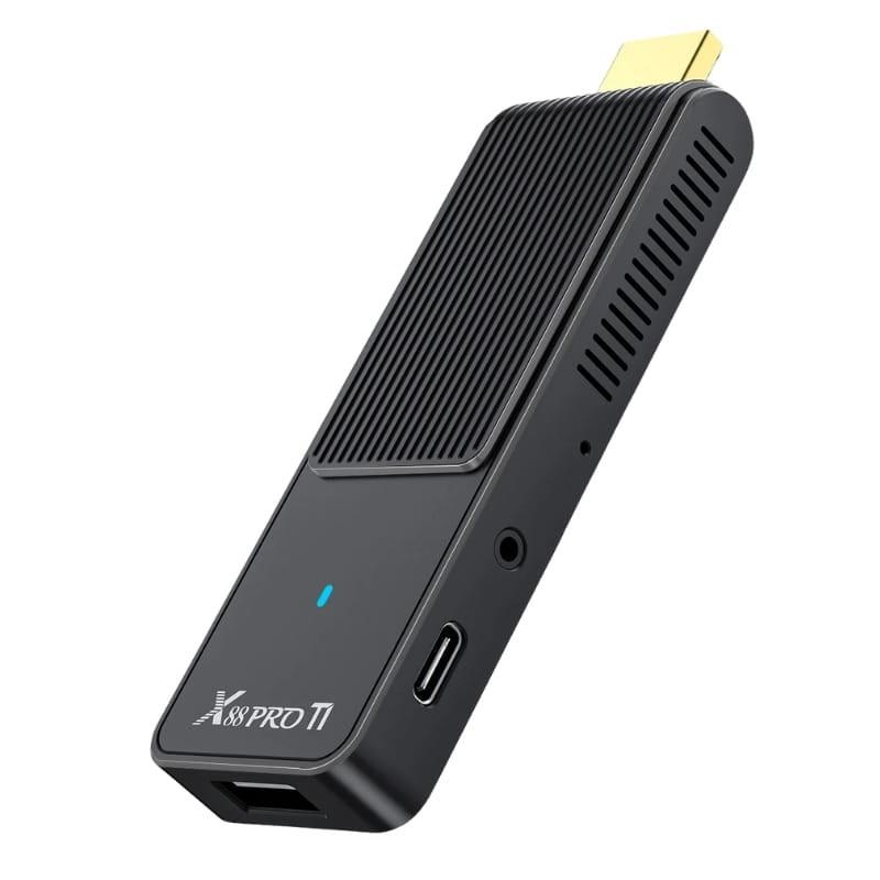 X88 Pro TI RK3518 2GB/16GB WiFi 6 Android 14 - vista a 45 graus