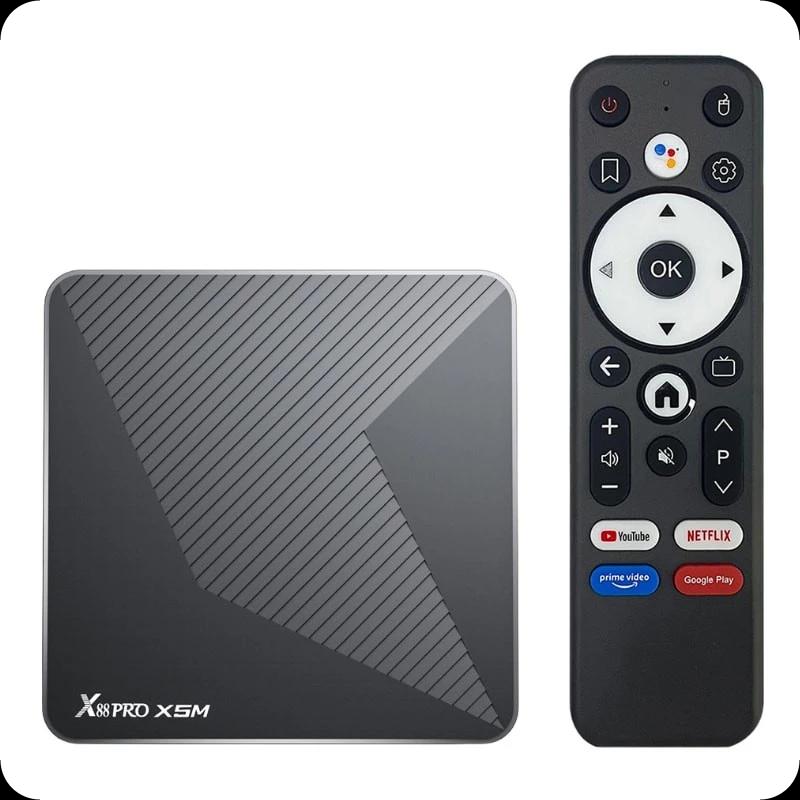 X88 Pro X5M 4Go/64Go 8K WiFi 6 Android 14