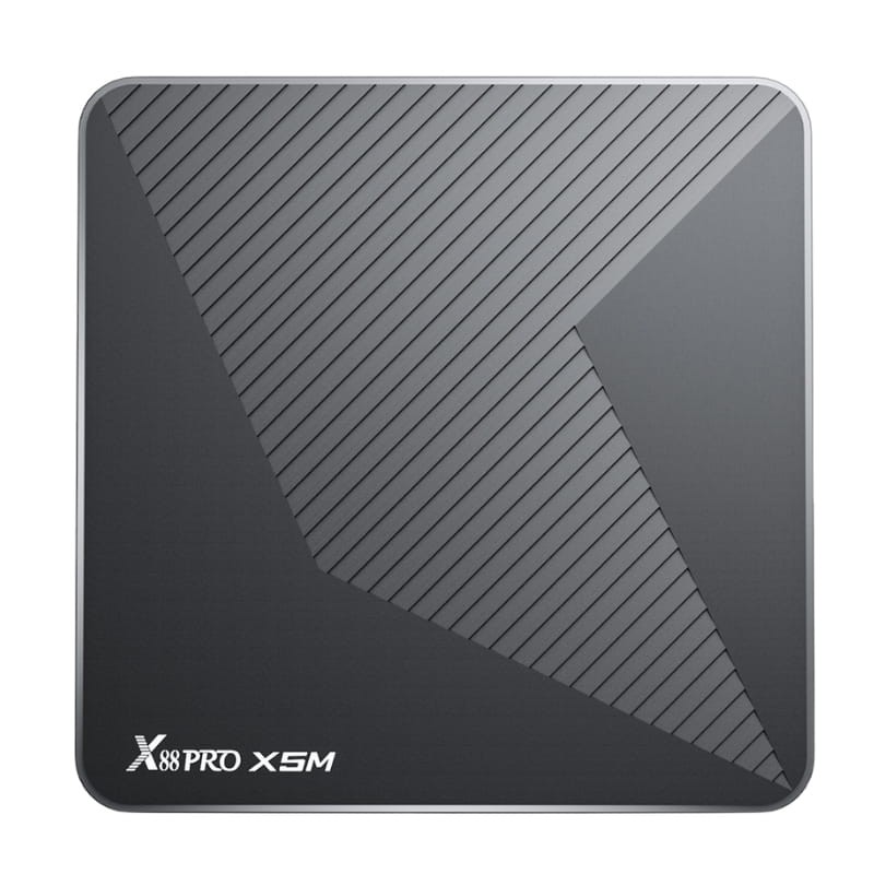 X88 Pro X5M 4Go/32Go 8K WiFi 6 Android 14 - vu d'en haut