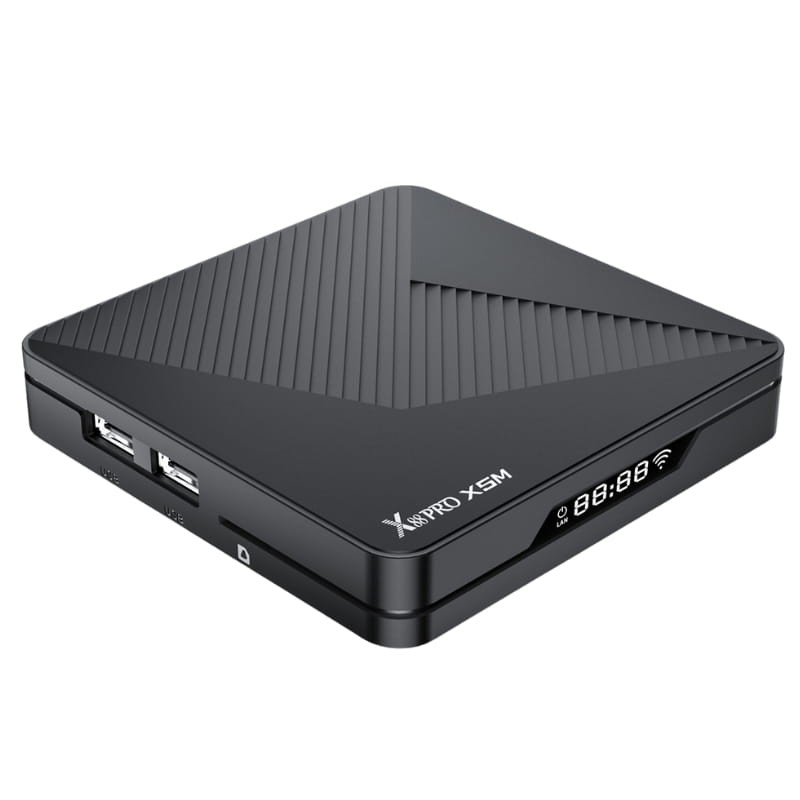 X88 Pro X5M 4Go/32Go 8K WiFi 6 Android 14 - ports intégrés