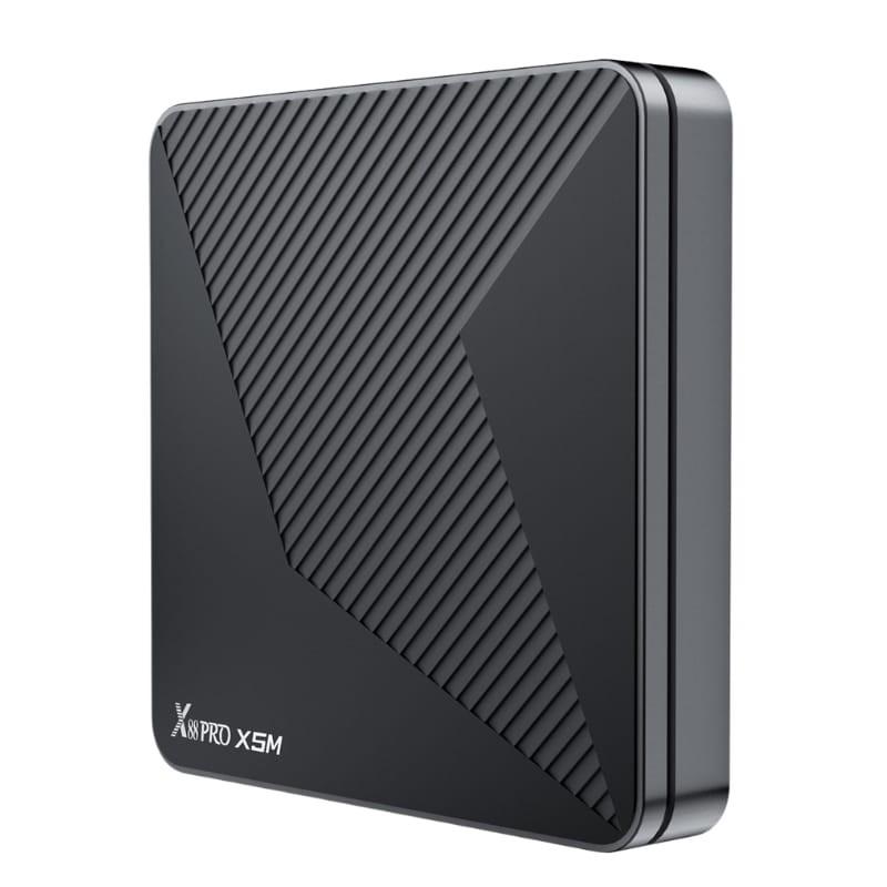 X88 Pro X5M 4Go/64Go 8K WiFi 6 Android 14 - Vue à 45 degrés