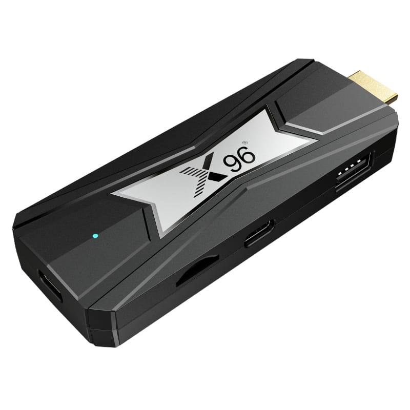 X96 NEO S905X5M 4GB/32GB Android 14 - vista a 45 graus