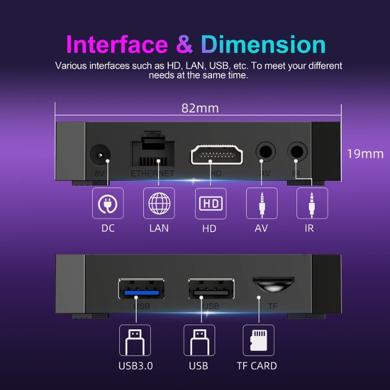 X96Q RK3518 2GB/16GB Android 14 - interfaz