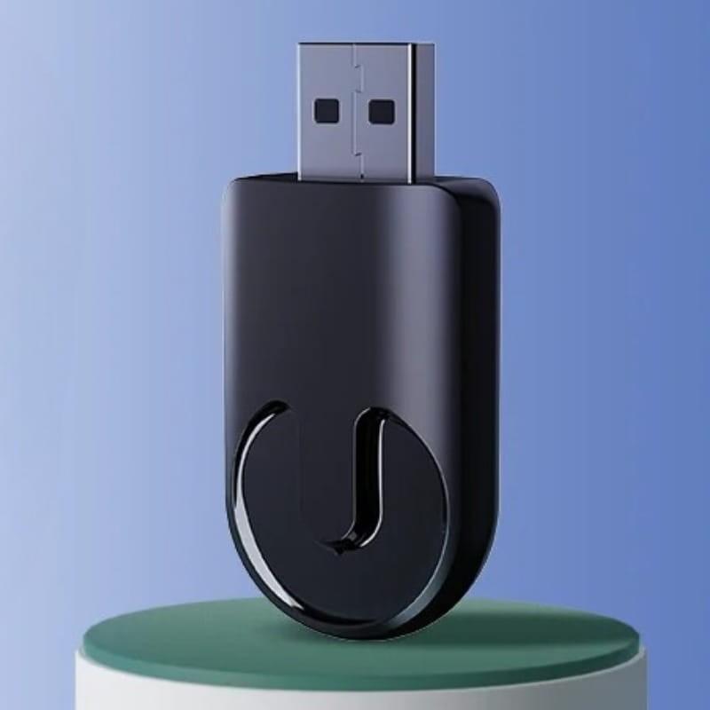 XUDA Mini CarPlay Box - Adaptador inalámbrico CarPlay/Android Auto - vista frontal