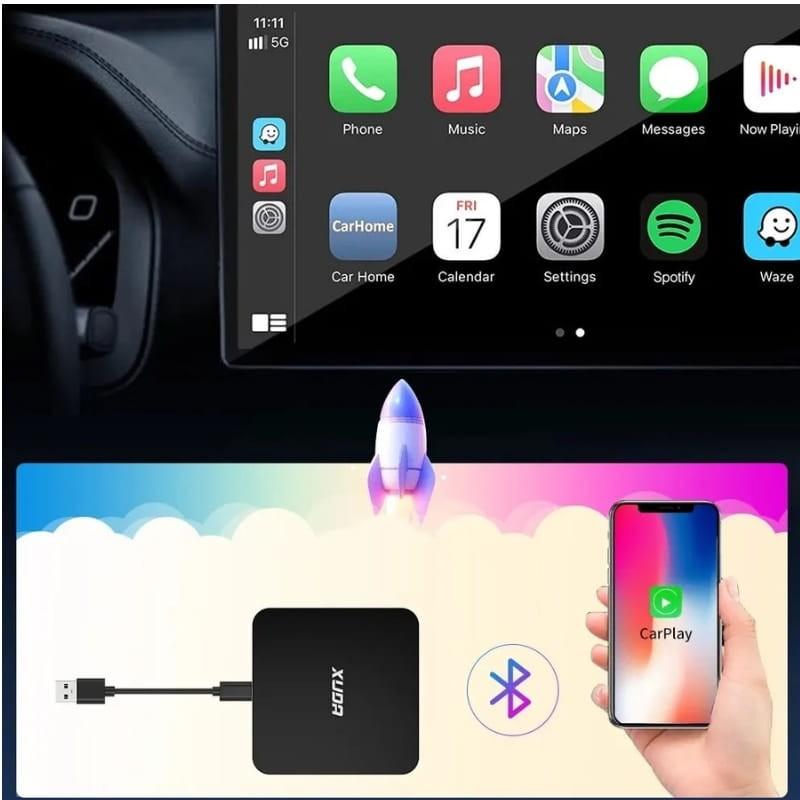 XUDA Smart Box - Adaptador inalámbrico CarPlay/Android Auto - aplicaciones compatibles