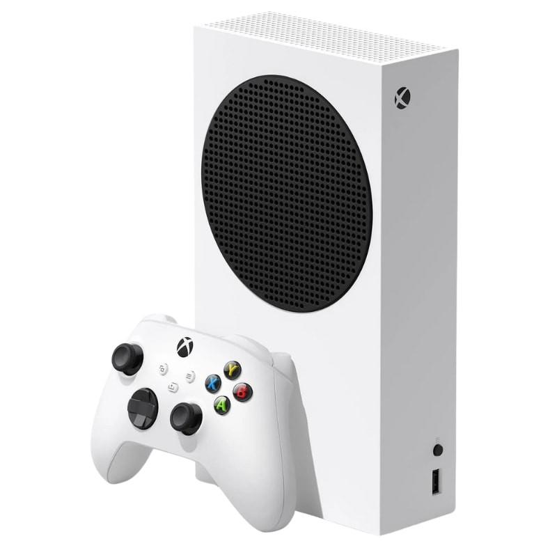 Xbox Series S 1TB WiFi Blanc - Console de jeux - Vue à 45 degrés