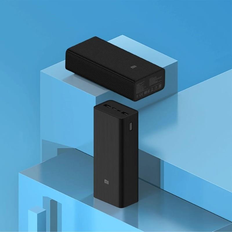 Xiaomi 18W Power Bank 30000mAh Noir - détails du design