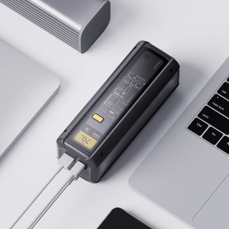 Xiaomi 212W HyperCharge Power Bank 25000mAh Negro - carga dual de dispositivos