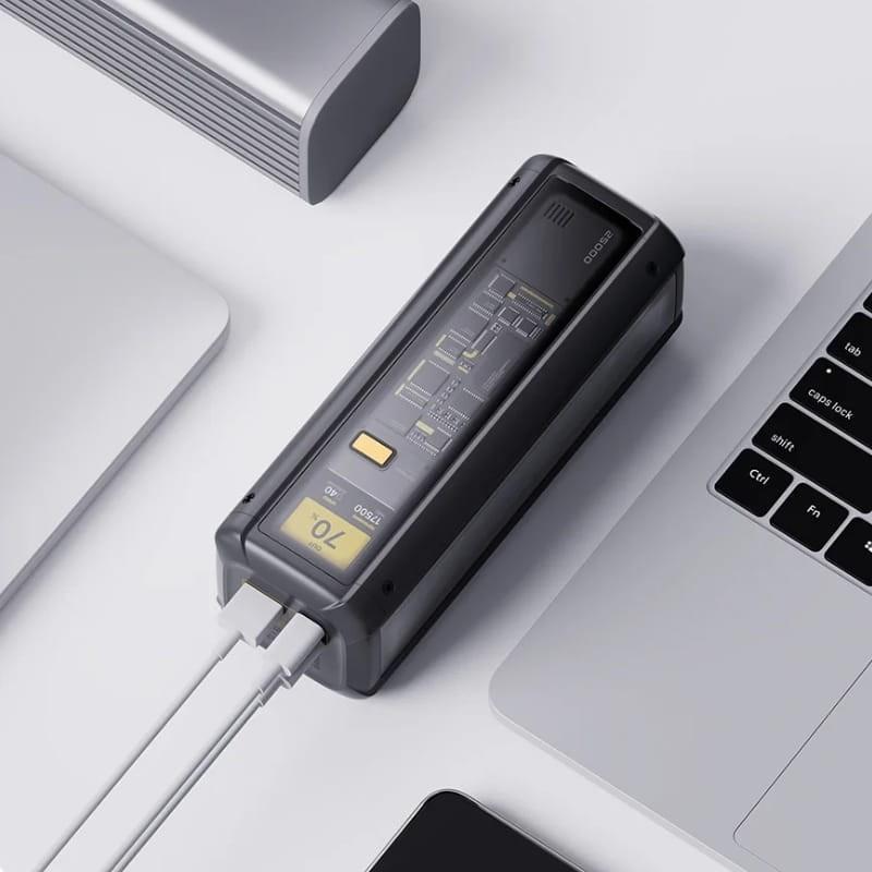 Xiaomi 212W HyperCharge Power Bank 25000mAh Negro - carga dual de dispositivos