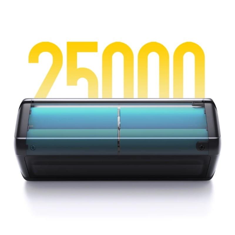 Xiaomi 212W HyperCharge Power Bank 25000mAh Negro - capacidad de la batería