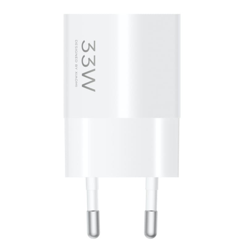 Cargador Xiaomi 33W Nano Power Adapter (USB-C) - vista frontal