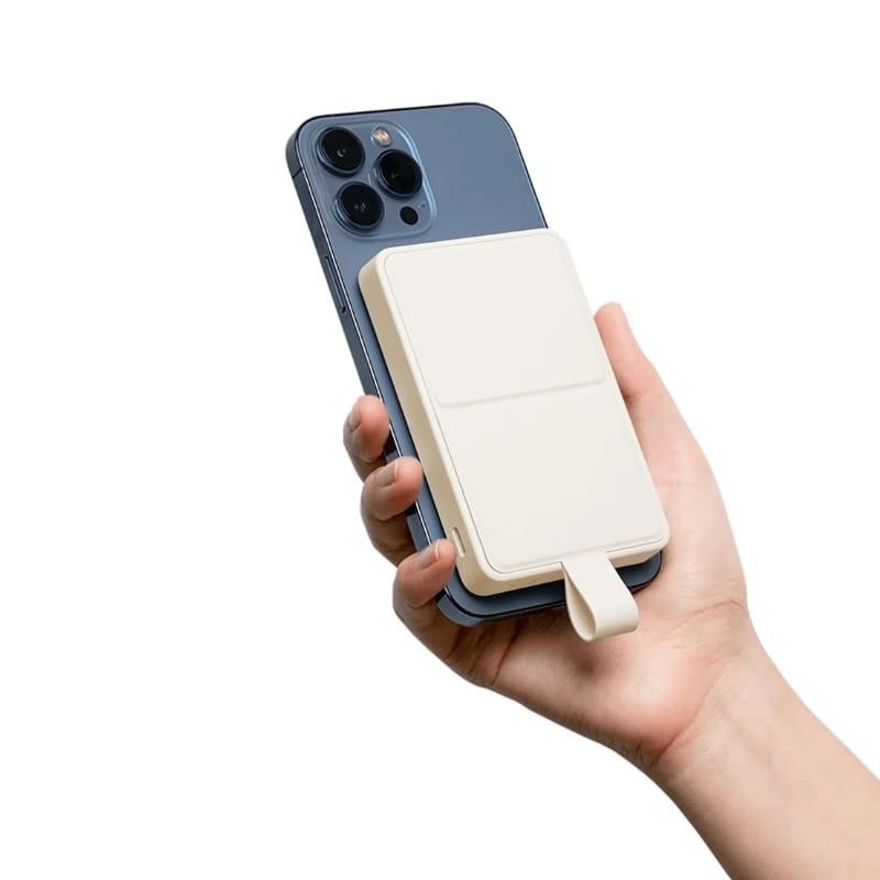 Xiaomi Magnetic Power Bank 6000mAh 15W Blanco - tamaño compacto