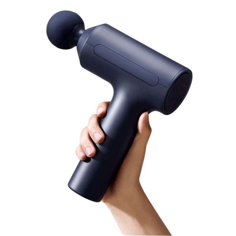 Xiaomi Massage Gun 2 Azul Marinho - pega confortável