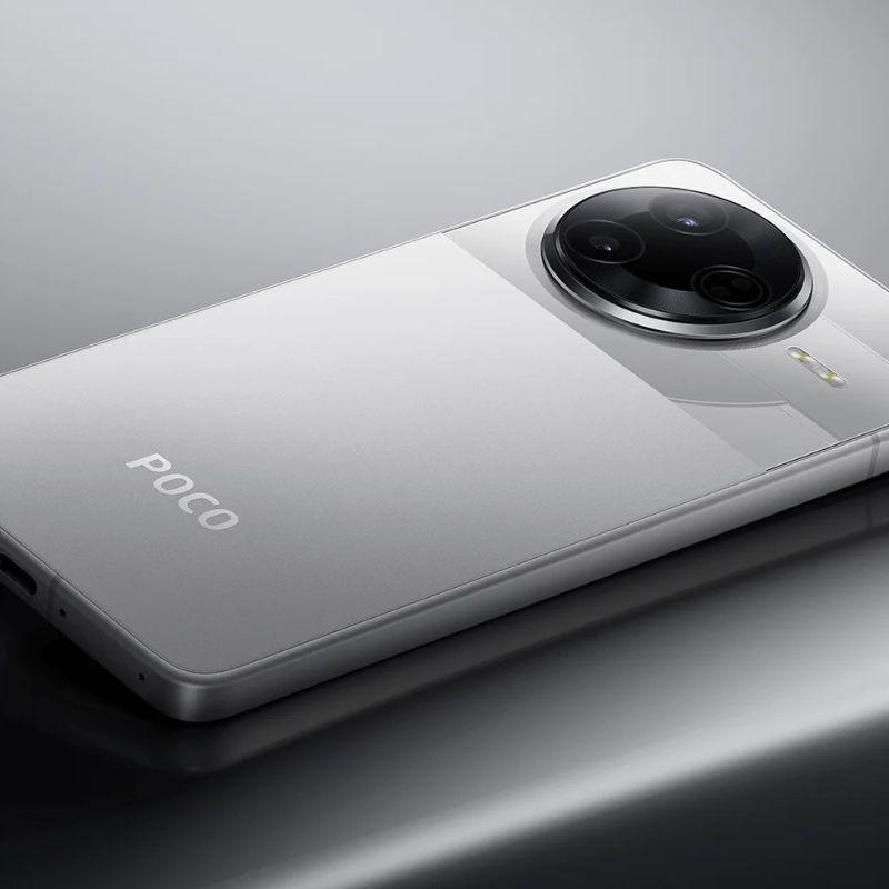 Xiaomi Poco F7 Pro 5G 12GB/256GB Plata - vista trasera