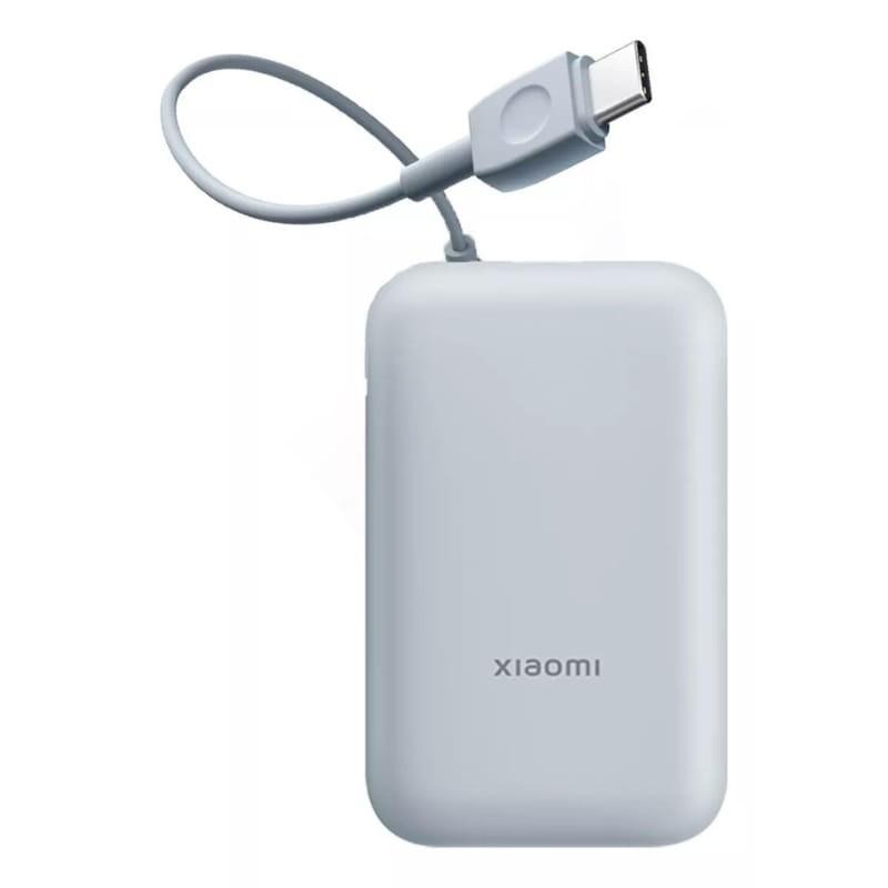 Xiaomi Power Bank 10000mAh (cabo incorporado) 22,5W Azul - cabo incorporado