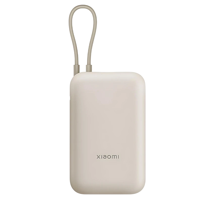 Xiaomi Power Bank 10000mAh (cabo integrado) 22,5W Bege