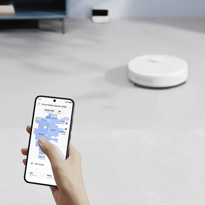 Xiaomi Robot Vacuum S40C - control a través de app
