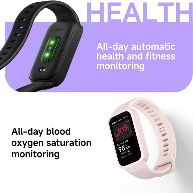 Xiaomi Mi Smart Band 9 Active Verde - monitoreo de salud