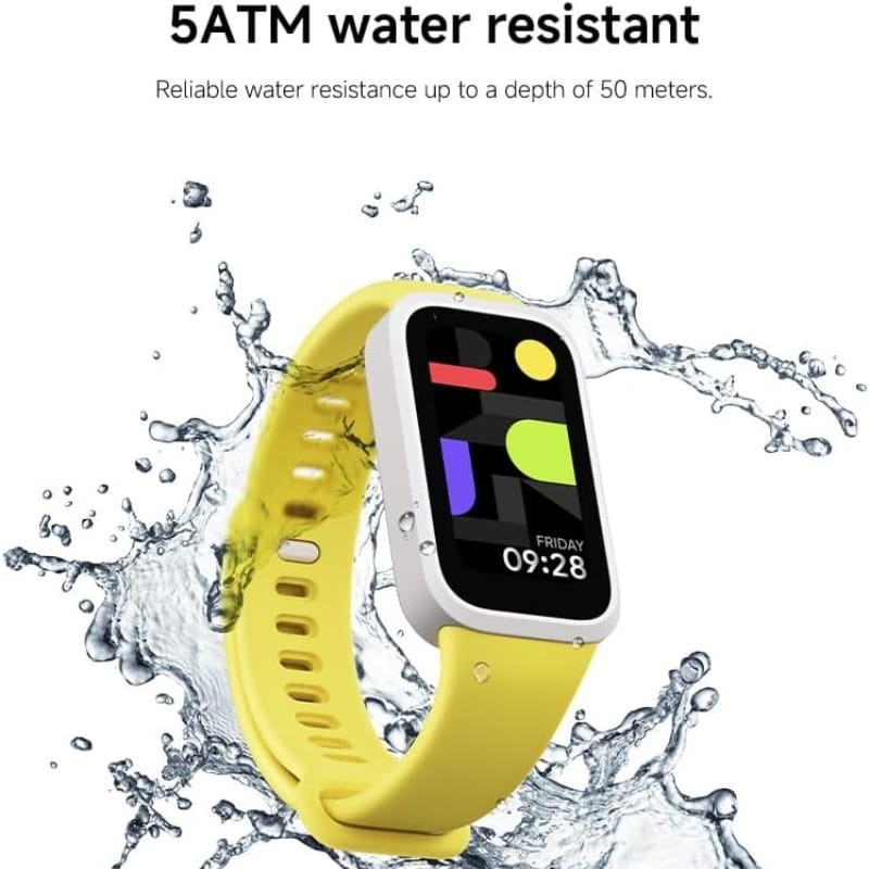 Xiaomi Mi Smart Band 9 Active Verde - resistencia al agua