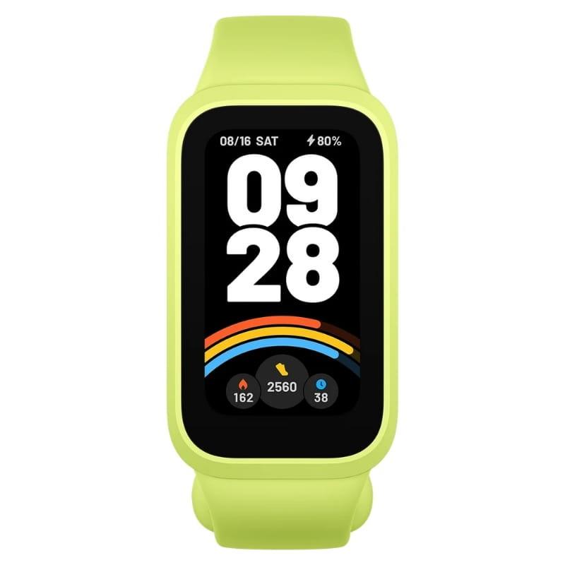 Xiaomi Mi Smart Band 9 Active Verde - vista frontal