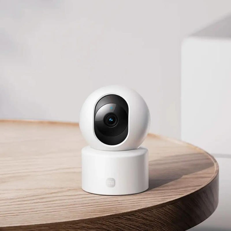 Xiaomi Smart Camera C301 3MP 2K WiFI Blanco - Cámara de Seguridad - dispuesta en mesa