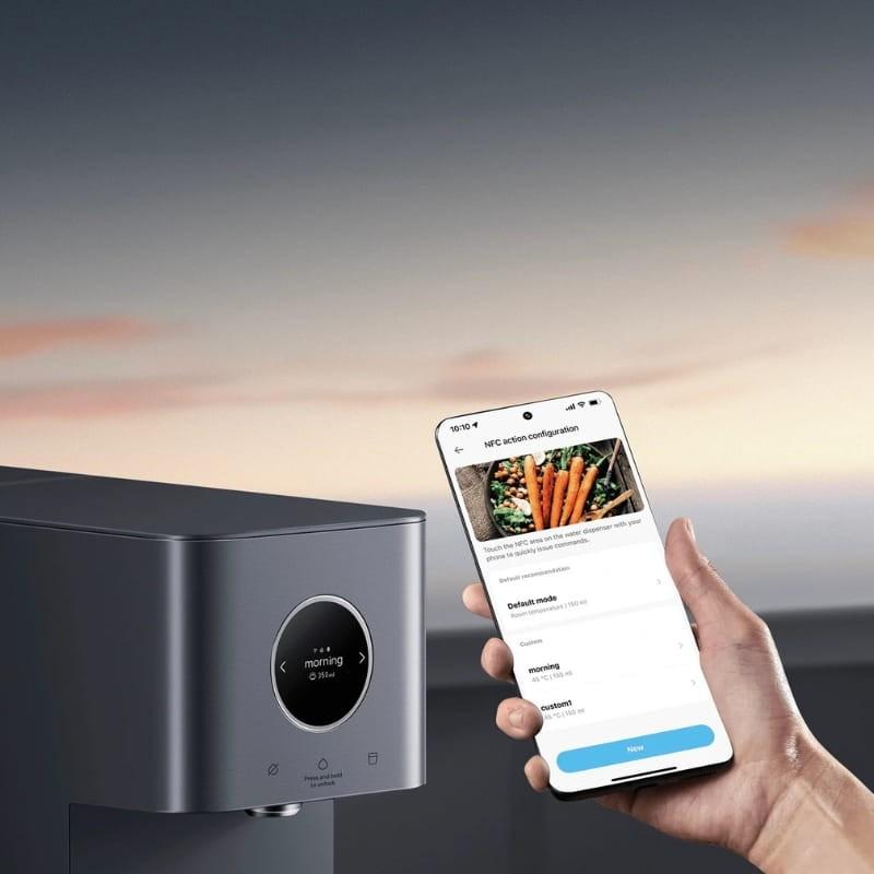 Xiaomi Smart Filtered Water Dispenser Pro Gris - contrôle via l'application