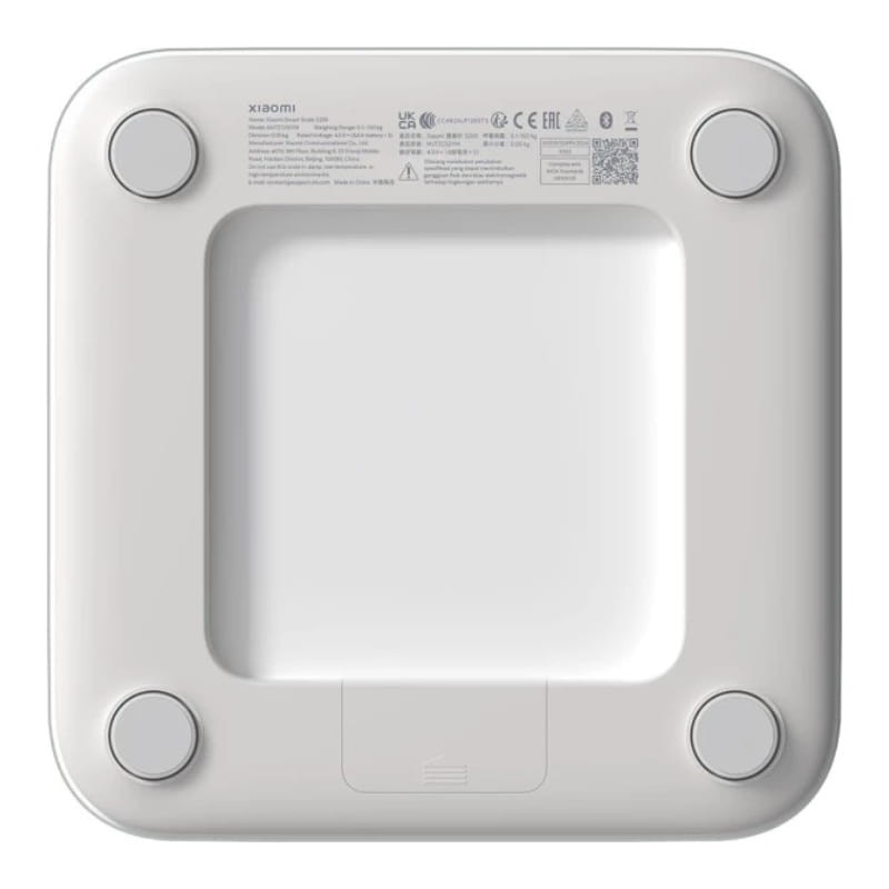 Xiaomi Smart Scale S200 Blanco - vista trasera