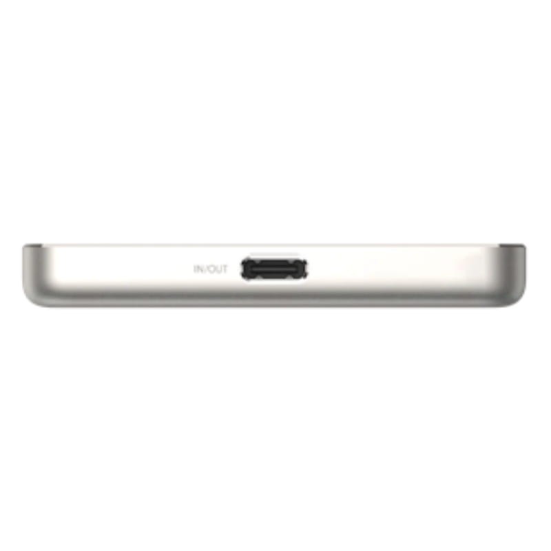 Xiaomi Super Slim Magnetic Power Bank 5000mAh - port de chargement